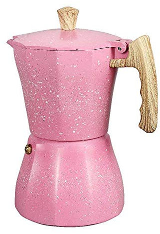 Energetic Stovetop Espresso Maker - Cafetera Moka Pot para Estufa de o EléCtrica - 3 Tazas Espresso Shot Maker para Italiano