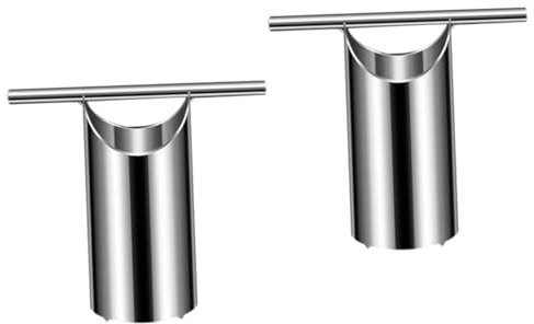 Amosfun 2 Pièces Vide-pastèque Ouvre-trou Outil De Coupe De Pastèque Perforateur De Melon Vide-légume Éplucheur De Tomates Coupe-fruits Coupe Mangue Coupe Pastèque Acier Inoxydable 304