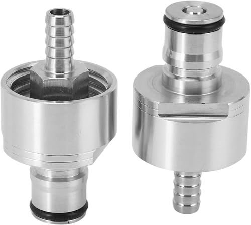 Liseng Set di 2 Tappi per carbonazione in Acciaio 304, 5/16, Chiusura a Sfera, per Bottiglie in Drink