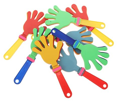 YARNOW 8pcs Hand Clapper Toy Noise Makers for Boys and Girls Made of Plastic Materials, Safe for Boys and Girls and Versatile Use, for Sports Events and Party Favor Collections