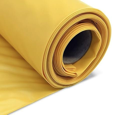 Yellow Vapour Barrier - Damp Proof Membrane - Loft and Floor Insulation Foil Roll - 100m2