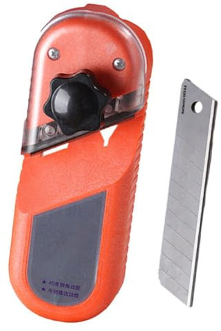 Outil de rabot manuel à angle de 45 °, rabot en aluminium à chanfreiner pour plaques de plâtre à 45 degrés, chanfrein en alliage V, cloison sèche, plaque de plâtre