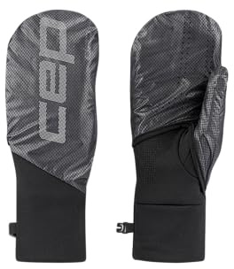 CEP Pro Run 2-in-1 Gloves, Black, Unisex, LG