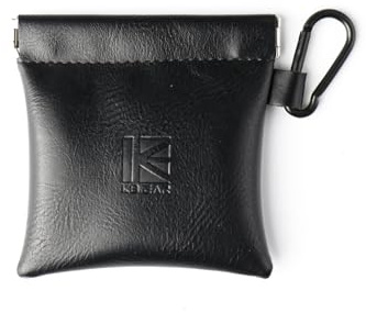 KBEAR BP01 Plus Estuche para Auriculares, Funda de PU con Cierre Magnético Automático, Bolsa de Viaje para IEM, Compatible con KZ ZS10 Pro, CCA CRA, In-Ears, Accesorios y Cables