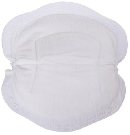 NULYLU 60 Pièces Coussin Anti-débordement Coussinet D'allaitement Jetable 3d Blanc en Non-tissé, Respirant, Épais, pour Femmes Enceintes et Mères Allaitantes