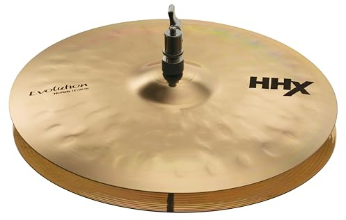 SABIAN 14 HHX Evolution Hi-Hat Cymbals, Brilliant Finish