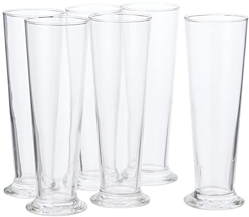 Linz Highball - Juego de 6 vasos de 39 cl, vasos de cerveza, de gran tamaño.