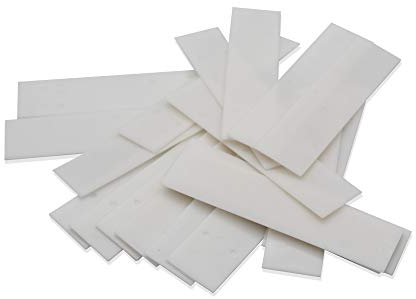 1000 Verglasungsklötze 100x32x1 weiß