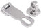 KIMISS Cerrojo de Acero Inoxidable para Barcos, para embarcaciones, Cierre Anti-vibración, Sujetador de escotilla Marina 75mm, clamp de Seguridad