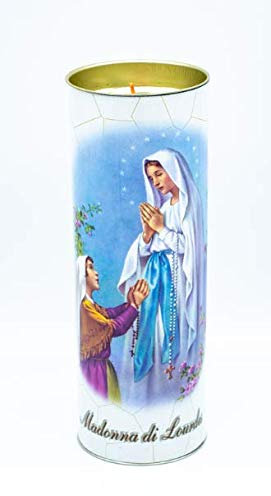 Ceri VOTIVI- T100 Eco- Pezzi 15- Durata 7 Giorni-LUMINI Candele (Bianco)