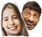 Cojín de Fotos 3D Rostro con tu Foto y Texto Impresos Regalo de Personalizado con su Propia Foto (con Relleno) 3D Face [091]