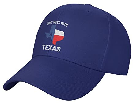 874 Baseballkappe Leg Dich Nicht Mit Vintage Texas An Baseball Kappe Sport Baseball Mützen Retro Basecap Für Ausflug Sport Running