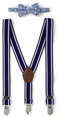 Gymboree,and Toddler Bow Tie and Suspenders Set,Blue Bunny Set,10-12