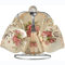 HUAMu Englisches Elfenbein-Teetassen- und Untertassen-Set, Vintage-Teetassen und Untertassen-Set, Keramik-Teeservice-Set Mit Rosa Rose