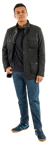 Barbour Corbridge Wachsjacke Schwarz - Grösse XXL - Herren - Bekleidung