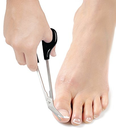 Eurosell Forbici XXL per manicure pedicure, forbici per unghie dei piedi, extra grandi, perfette per gli anziani