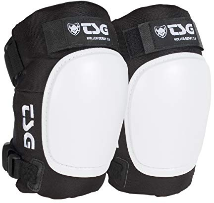 TSG Erwachsene Schützer Kneepad Roller Derby 3.0, Black, L, 710074