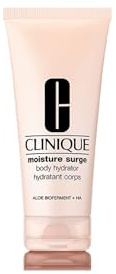 Clinique Moisture Surge Body Hydrator With Aloe Vera Bioferment, Hyaluronic Acid + Glycerin | Hydrating, Moisturising + Lightweight Body Lotion, 200 ml.