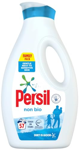 Persil Non Bio Laundry Washing Liquid Detergent, 57 Washes, 1.539L
