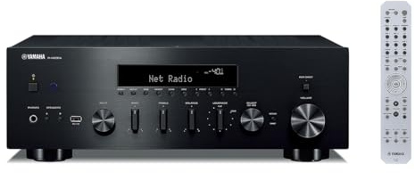 R-N600A Network Receiver with Streaming, Phono and Built-in DAC, Black