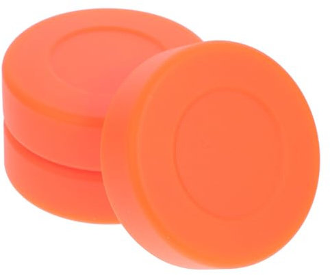 SEWACC Lot de 3 balles de hockey sur glace en PVC - 2,75 x 0,79 pouces - Dureté réglable - Remplacement pour l'entraînement et l'exercice