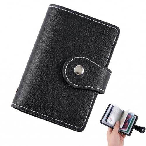 YEMVAR Titular de La Tarjeta de Crédito para Hombres y Mujeres, 26 Fundas para Tarjetas Trasparente Protectora Titular de La Tarjeta de Visita para tarjetero, tarjeta de crédito, tarjeta de débito