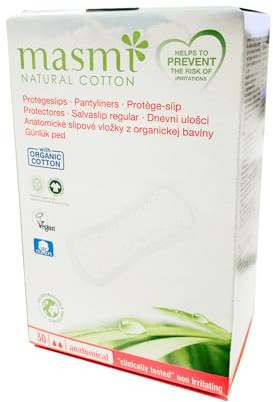 MASMI NATURAL COTTON Bio Slipeinlagen Flex (30 Stück)