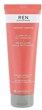 Ren Perfect Canvas Clean Jelly Oil Cleanser 100ml Glass