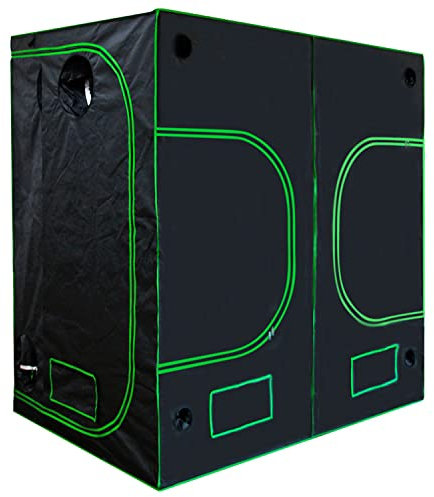 Kingpower 14 Taglie Grow Tent Box Interno Serra Coltiva la Tenda Idroponica Gabinetto di Alevamento, Dimensione:240 x 120 x 200 cm (11)