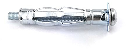 10 tasselli per pareti cave, in metallo, M6 x 36