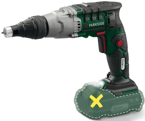 Paquete PSIDE®: destornillador inalámbrico para paneles de yeso PARKSIDE® de 20 V PTBSA 20-Li (sin batería) + llavero PSIDE®