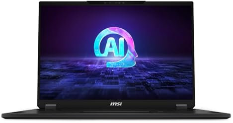 MSI Stealth AI Studio 18 16:10 UHD+ Gaming Laptop - (Intel Core Ultra 9 185H, NVIDIA GeForce RTX 4070, 32GB RAM, 2TB SSD, Windows 11 Pro), Midnight Black
