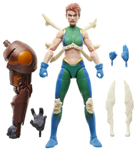 Marvel Legends Series Marrow Comics Action Figure, Red and Black