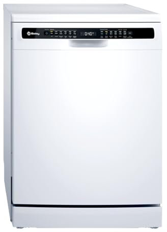 Balay, Lavavajillas Libre Instalación, 60 cm. de ancho, 14 servicios, Home Connect, Función Media Carga, Función Pausa+Carga, Blanco, 3VS6361BP