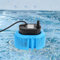 Susoso Poolpumpe, Poolabdeckpumpen 75W 3000L/H mit Wasserschlauch Maximale Hubhöhe 3.2m IPX8-Wasserdichtigkeit für Teichen Blau, Schwarz