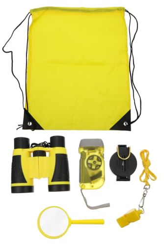 Toddmomy Camping Catcher Kit with Flashlight, Abs Material, 6pcs Outdoor Exploration for Outdoor Camping and Gardens to Cultivate Observation Ability
