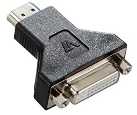 V7 HDMI till DVI-D-adapter (svart)