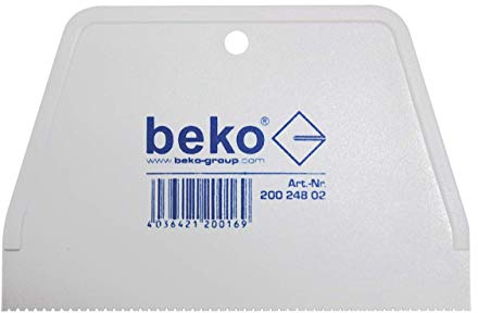 beko 200 248 02 Spatule à colle dentelée