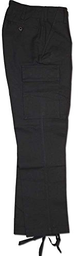 Leo Köhler Moleskinhose Cargohose Hose Militär Army Feldhose nach Bundeswehr TL Schwarz 28