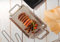 Hecht International 203650219-HE Edelstahl Grillschale Padella für Gemüse Fisch Fleisch 34x18,5cm