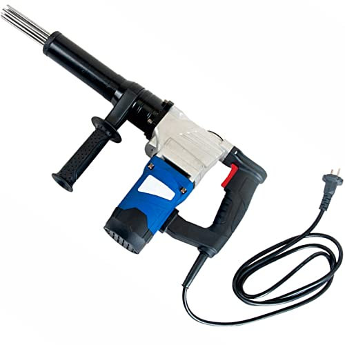 ALSUP Pistola Desincrustante Neumática con Aguja 1100W, Pistola Desoxidante con Aguja Tipo Manual,220V