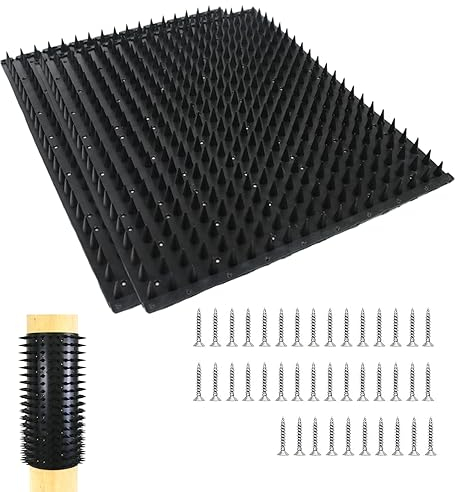 Massagebürsten Set für Pferde,2 Stück kratzbürste Pferd mit 40 Heringen,Juckreiz Pad für Pferde & Rinder,Pferde Rückenkratzer Pferde Zubehör,Geeignet für kleine Bauernhöfe,Familienweiden,Ställe