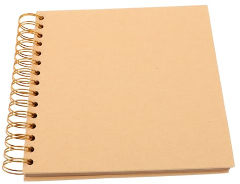 JEWEDECO Álbum De Recortes De Tapa Dura Libro De Manualidades Álbum De Fotos Vintage Diy