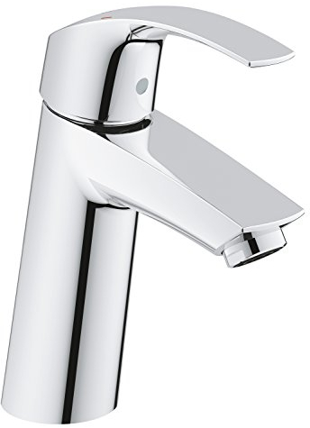 GROHE Robinet de Lavabo Eurosmart Bec Medium Corps de Robinet Lisse Ecojoy 23324001 (Import Allemagne)