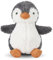 Wishstar Kuscheltier Pinguin Plüschtier für Kinder, Stofftier Schmusetier zum Kuscheln & Spielen, Squishmallow Pinguin Geschenk, Pudgy Penguins Plush Für Mädchen Jungen (Grauer Plüschpinguin 23cm)