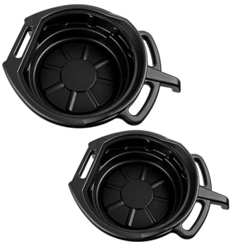 Beatifufu Ölablasswanne für Auto. Stabile Ölauffangwanne aus PE-Material für einfachen Ölwechsel und Reinigung.