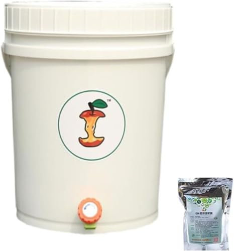Contenitore per compost da cucina, Contenitore for compostaggio con acceleratore di compost da 1,1 libbre, riciclatore di cibo for conteggio interno vivente