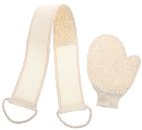 Ipetboom 1ensemble Set De Exfoliants Et Bandeau De Kit Pour Gommage Corps Nettoyage Et Massage Accessoires De Bain Pour Hommes Et Femmes