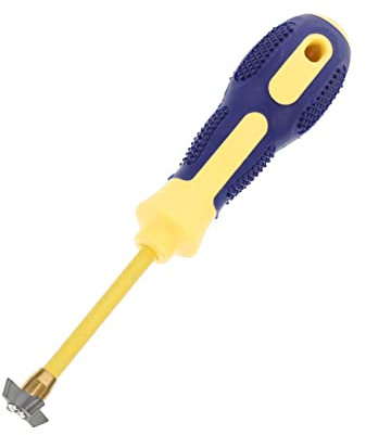 SHINEOFI Herramienta Para Quitar Lechada y Masilla Duradera, Limpiador y Raspador De Lechada De Tungsteno, Herramienta Profesional Para Limpieza De Juntas, Uso Azulejos, 1 Unidad