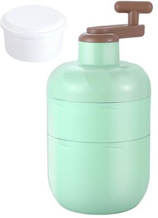 Raypontia Máquina De Hielo Raspado | Raspadora Manual Con Manivela,Máquina De Hielo Rápidamente Raspado De Acero Inoxidable - Para Hogar Cocina Picnics Al Aire Libre Cócteles Bebidas